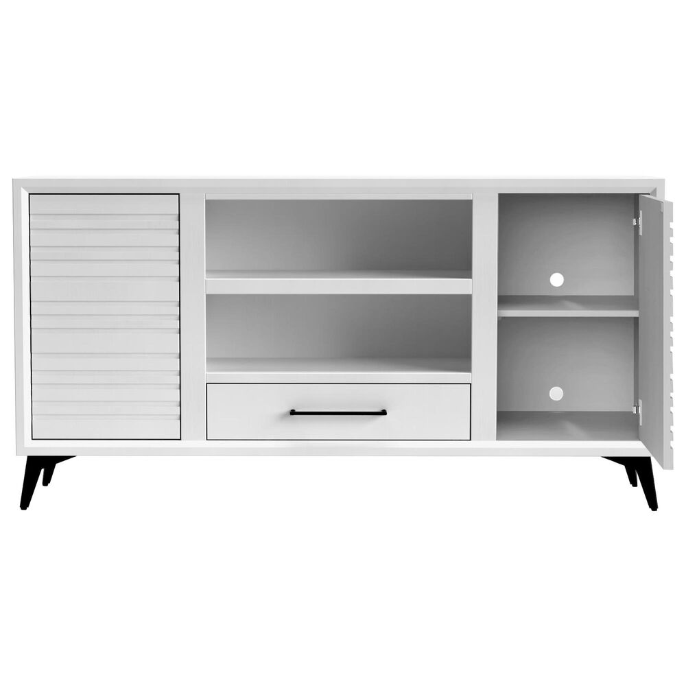 Legends Home Malibu 64" TV Console in White, , large