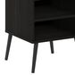 HOMLUX Claude 2-Tier Square End Table in Espresso, , large