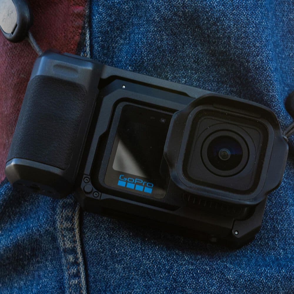GoPro Mission 1 Pro Cinematic Action Camera with Grip in Black, , large