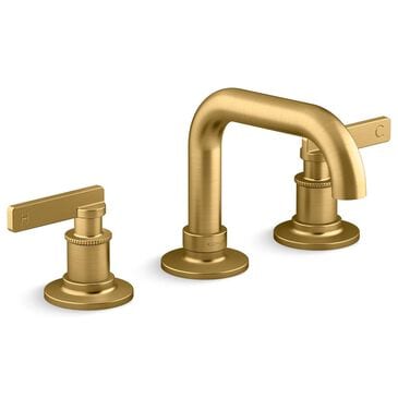 Kohler Castia Widespread Bathroom Sink Faucet in Vibrant Brushed Moderne Brass, , large