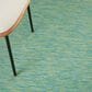 Nourison Positano 9" x 12" Blue and Green Indoor/Outdoor Area Rug, , large