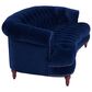 Jennifer Taylor Home La Rosa Victorian Chesterfield Tufted Stationary Sofa in Navy Blue Velvet, , large