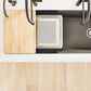Blanco Inteos Accessories Holder in Black and Stainless Steel, , large