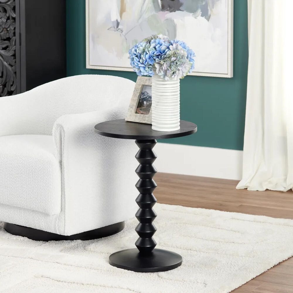 Slatehouse Taylor Accent Table in Black, , large
