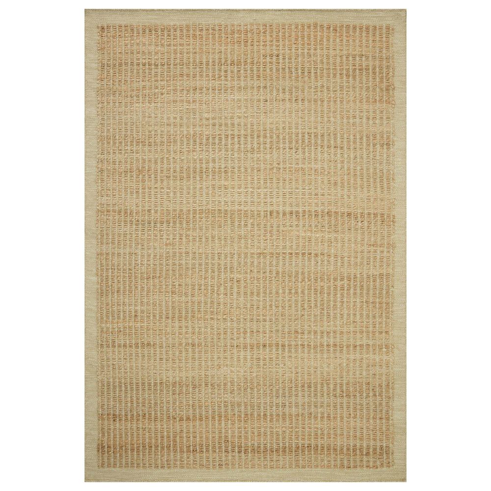 Amber Lewis x Loloi Lilah Natural and Antique Ivory 7"9" x 9"9" Area Rug, , large