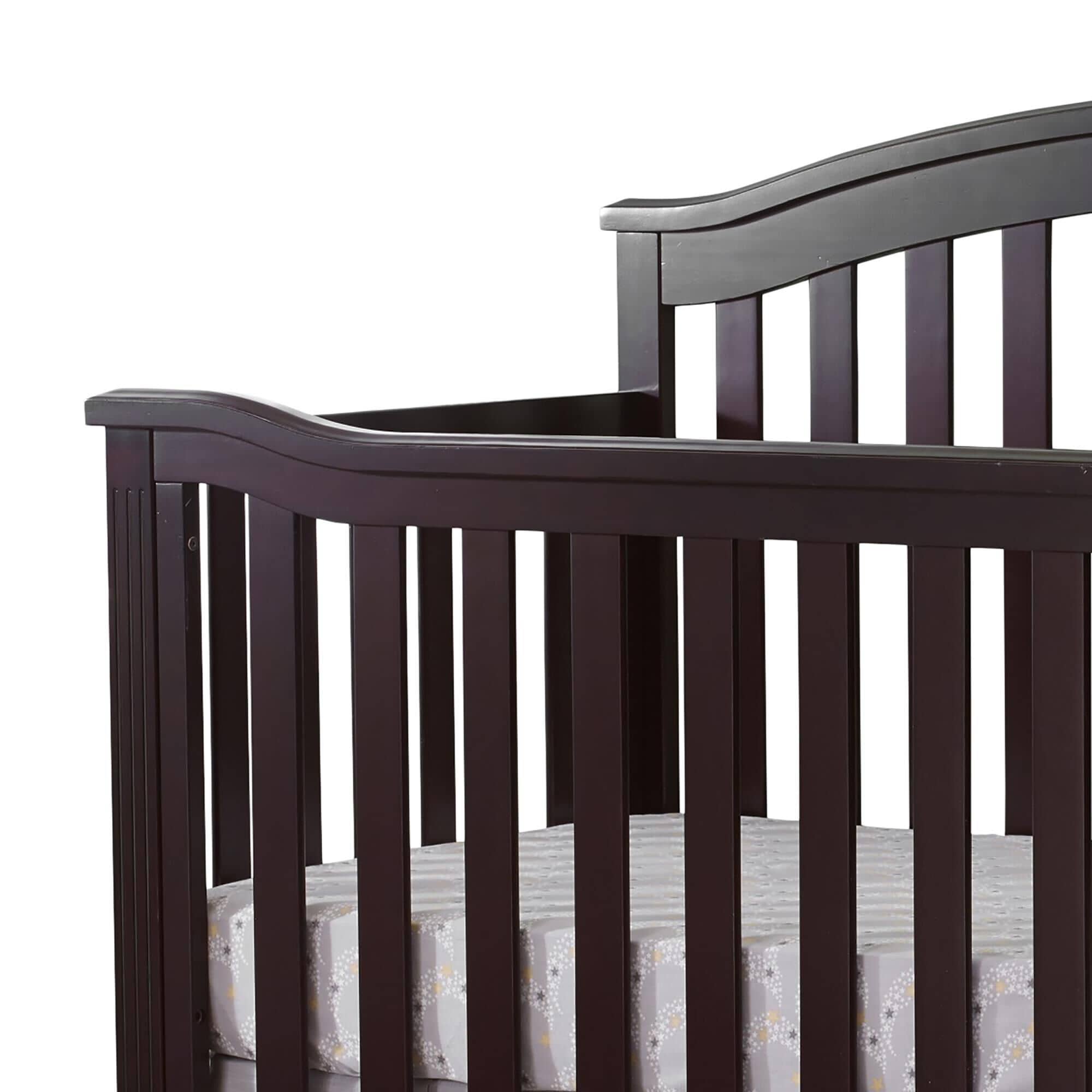Babies r us sales convertible crib espresso