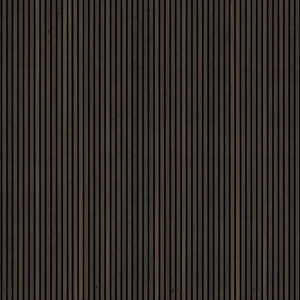 MS International Acoustic Wood Slat 9.5" x 94.5" Wall Panels in Umber, , large