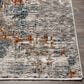 Surya Cardiff CDF-2305 Medium Gray, Light Blue, Mustard, Dark Blue, Dusty Pink and Rust 5" x 7"5" Area Rug, , large