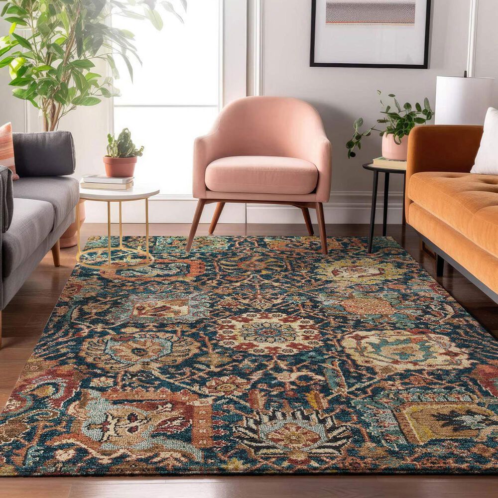 Dalyn Rug Company Tabrook TB10 Navy 8&#39; x 10&#39; Area Rug, , large