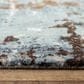 RIZZY Elite 8" x 10" Light Gray, Denim and Brown Area Rug, , large