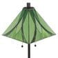 LumiSource Ren Table Lamp with Green Glass Shade in Oil Rubbed Bronze, , large
