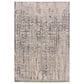 Feizy Prasad 3683F 5" x 8" Gray Area Rug, , large