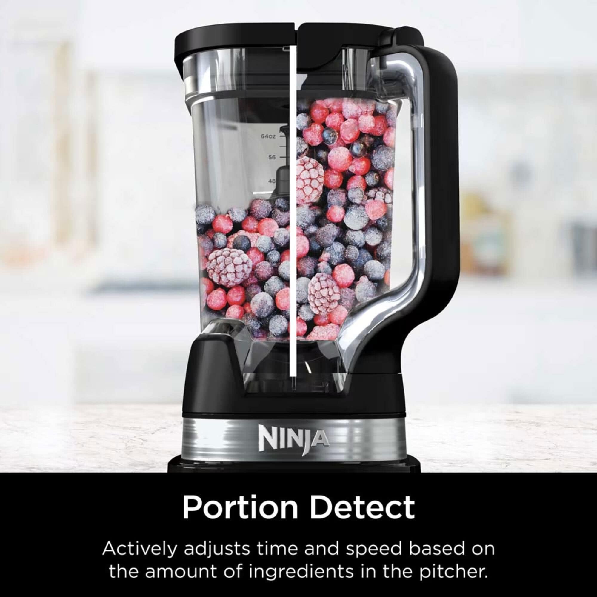 Ninja 10-Speed Ninja Detect Power Blender in Cloud Sliver