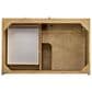 James Martin Vanities Laurent 36" Single Bathroom Vanity in Light Natural Oak with 3 cm Ethereal Noctis Quartz Top and Rectangular Sink, , large