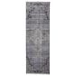 Feizy Sarrant 2"8" x 8" Smoke Runner, , large