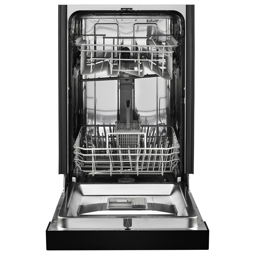 Whirlpool 18&quot; Small-Space Compact Dishwasher with with Stainless Steel Tub in Black, , large