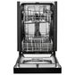 Whirlpool 18" Small-Space Compact Dishwasher with with Stainless Steel Tub in Black, , large