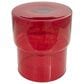 Maple and Jade Glass Modern Accent End Table in Red, , large