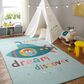 Karastan Prismatic 5" x 8" Multicolor Kids Area Rug, , large