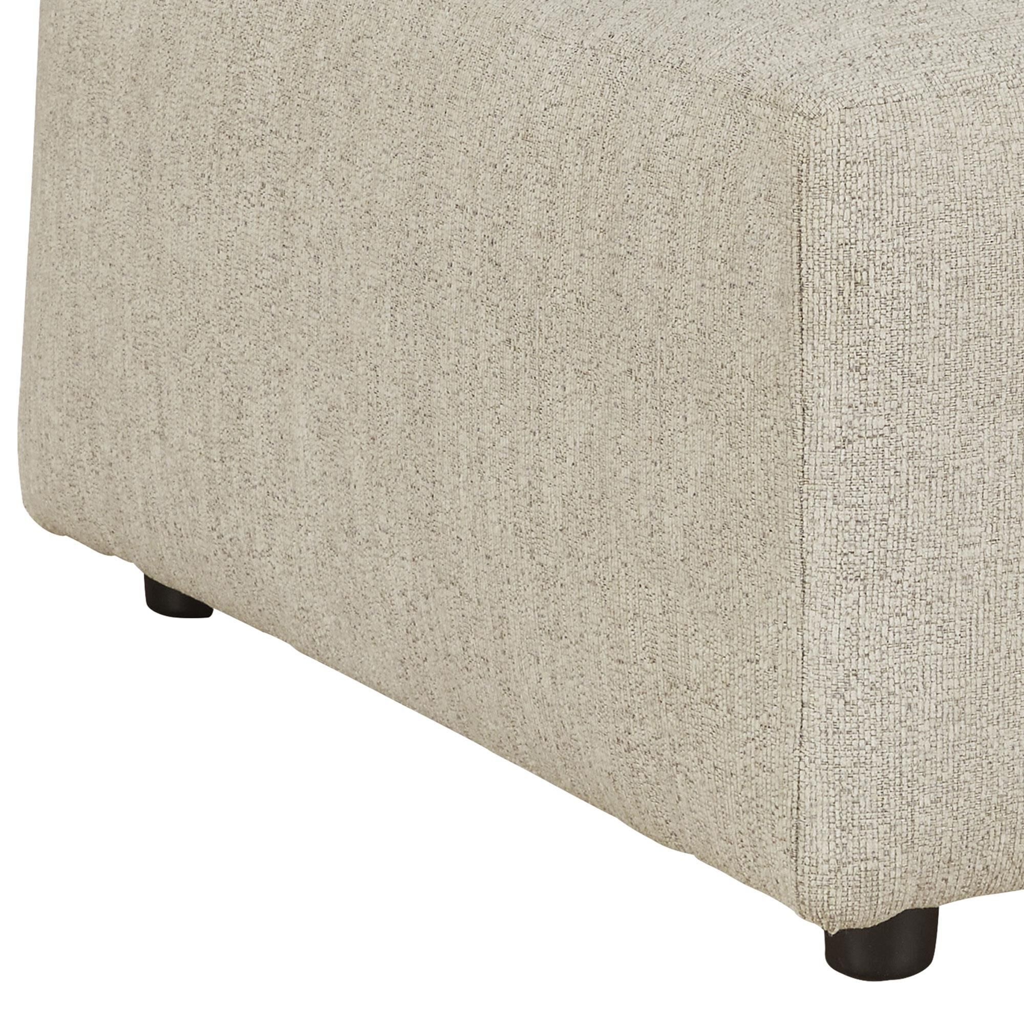 Ashley Edenfield Oversized Accent Ottoman in Linen