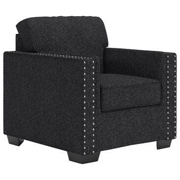 Ashley Jasmine Peaks Chair and a Half in Coal, , large