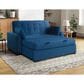 Serta Augustine Queen Convertible Sofa in Navy, , large