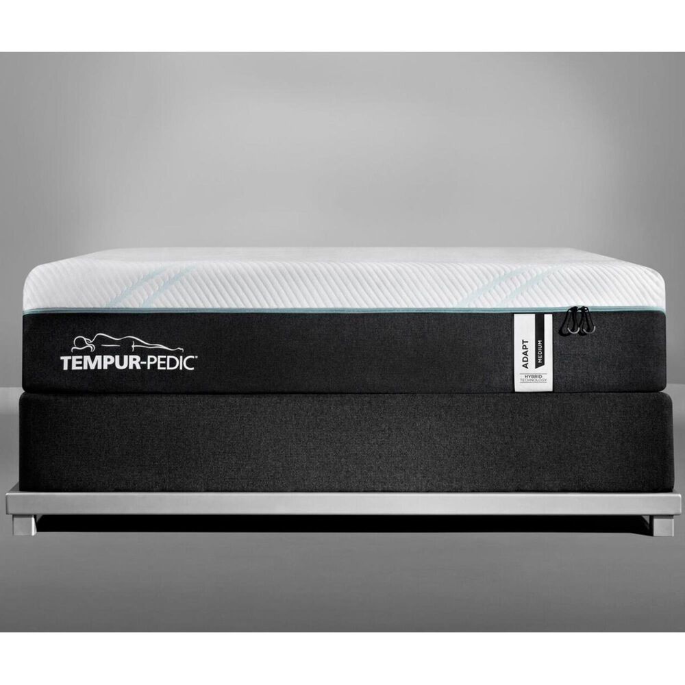 Tempur-Pedic TEMPUR-PROADAPT Medium Hybrid Queen Mattress with High Profile Box Spring, , large