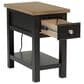 Ashley Drazmine Chairside End Table in Brown and Dark Chocolate, , large