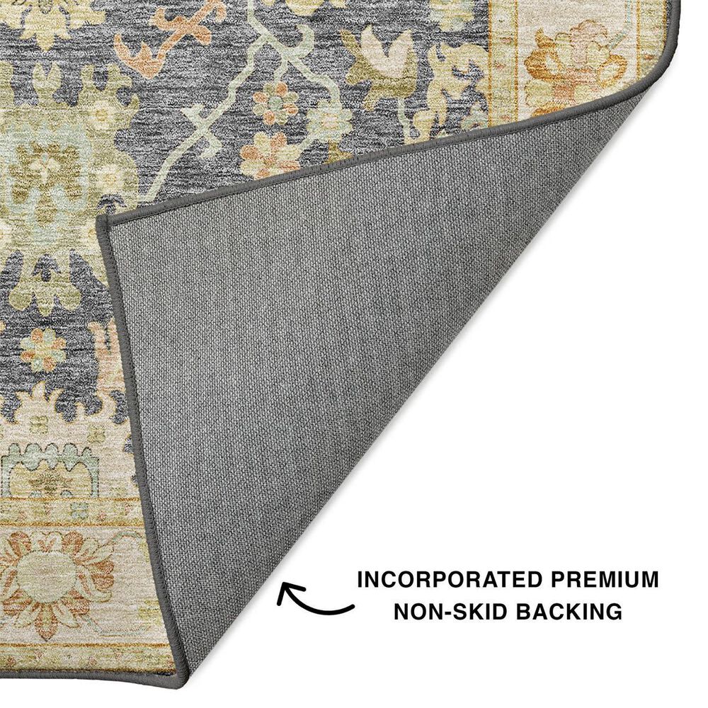 Dalyn Rug Company Hatay HY2 1&#39;8&quot; x 2&#39;6&quot; Gray Area Rug, , large