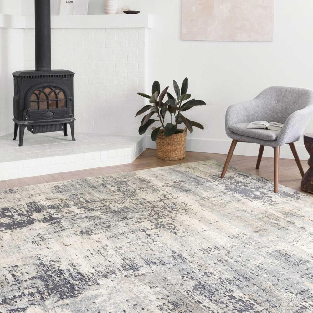 Loloi II Lucia LUC-06 7&#39;10&quot; x 10&#39;6&quot; Granite Area Rug, , large