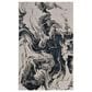 Feizy Micah 6"7" x 9"6" Black and Ivory Area Rug, , large