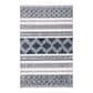Safavieh Marrakesh MRK515B 3" x 5" Ivory and Blue Area Rug, , large