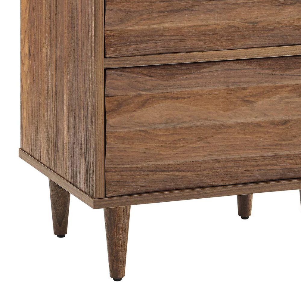 Modway Vespera 2 Drawer Nightstand in Walnut, , large