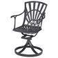 Homestyles Grenada 7-Piece Dining Set with Swivel Chairs in Gray, , large