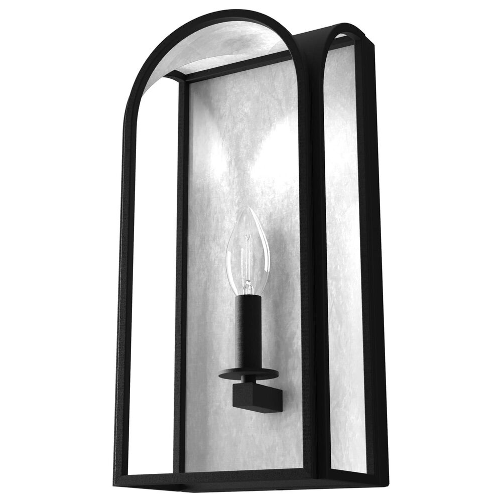 Hunter Dukestown 1-Light Wall Sconce in Natural Iron and Gold Leaf, , large