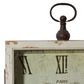 Maple and Jade 20" x 34" Wall Clock in White and Black, , large