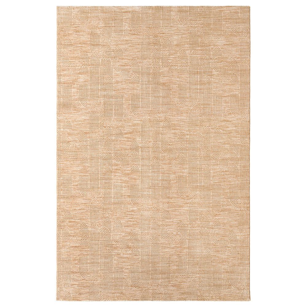 Surya Masterpiece MPC-2310 Beige, Tan and Medium Brown 6'7" x 9'6" Area Rug, , large