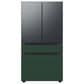 Samsung Bespoke Bespoke 4-Door French Door Refrigerator Top Panel in Matte Black Steel, , large
