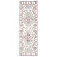 Safavieh Micro-Loop 2"3" x 7" Ivory and Red Runner, , large