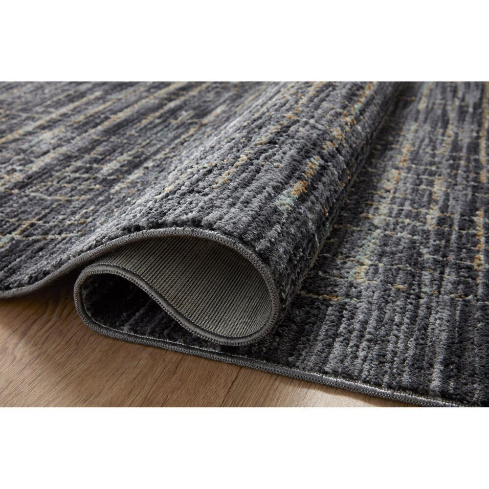 Loloi Soho 5&#39;3&quot; x 7&#39;9&quot; Onyx and Silver Area Rug, , large