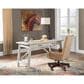 Ashley Carynhurst Large Leg 60" Desk in Whitewash, , large