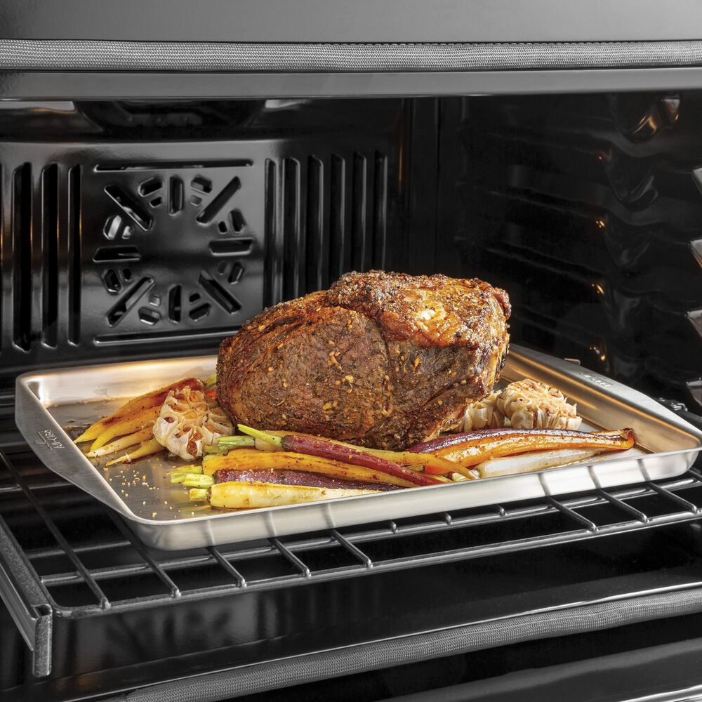 Cafe 30" French-Door Double Wall Oven in Matte Black, , large