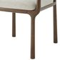 Theodore Alexander Kesden Arm Chair with Halo Upholstered in Pyramid Brown, , large