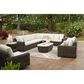 Ashley Kimora 4-Piece Outdoor Sectional in Beige, , large