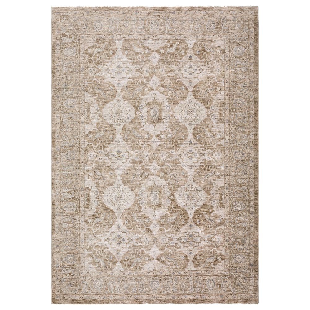 Dalyn Rug Company Cyprus 7"10" x 10" Khaki Area Rug, , large