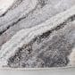 Safavieh Cyrus Shag CYR118G 3" Round Grey and Beige Area Rug, , large