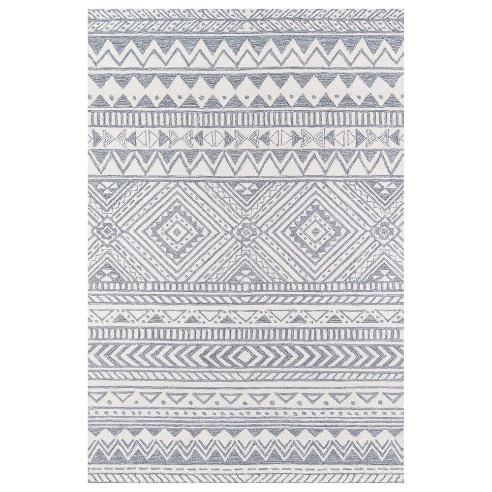 Momeni Mallorca 2" x 3" Grey Area Rug, , large