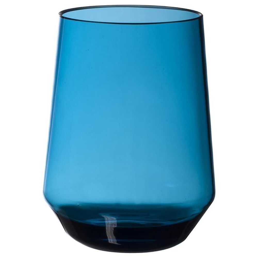 LeadingWare Lexington Tritan 17 Oz Stemless Wine Glass in Blue, , large
