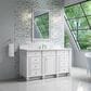 James Martin Bristol 60" Single Bathroom Vanity Cabinet in Bright White, , large
