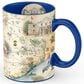 Xplorer Maps 16 Oz Texas State Map Ceramic Mug in Multicolor, , large